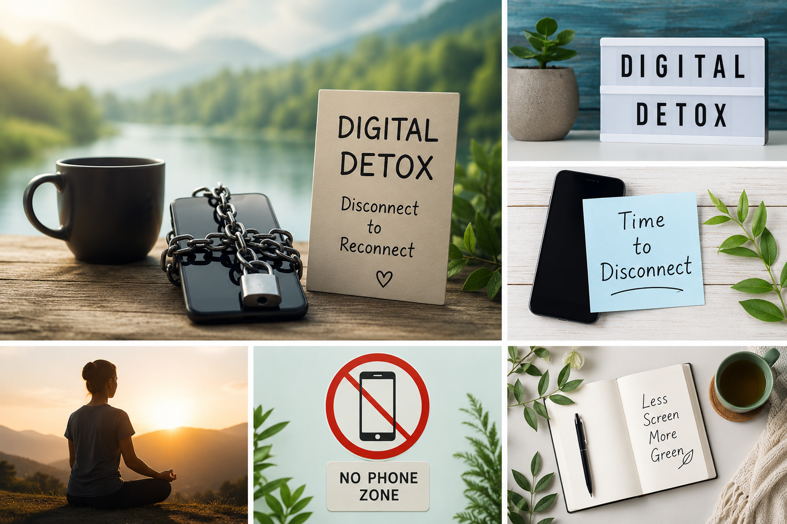 Ultimate Digital Detox 2.0: How a Digital Detox Can Transform Your Mind and Life